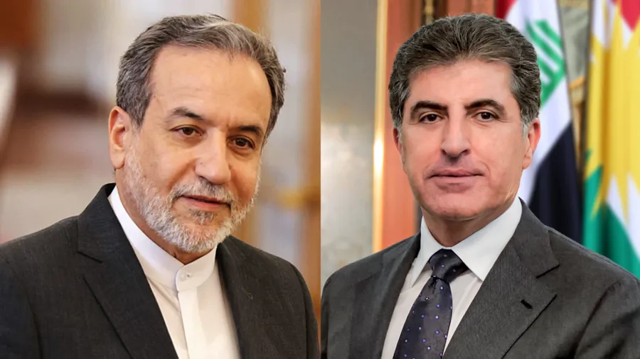 Erbil-Tehran Coordination: Barzani and Araghchi Stress Importance of De-escalation Amid Current Regional Circumstances