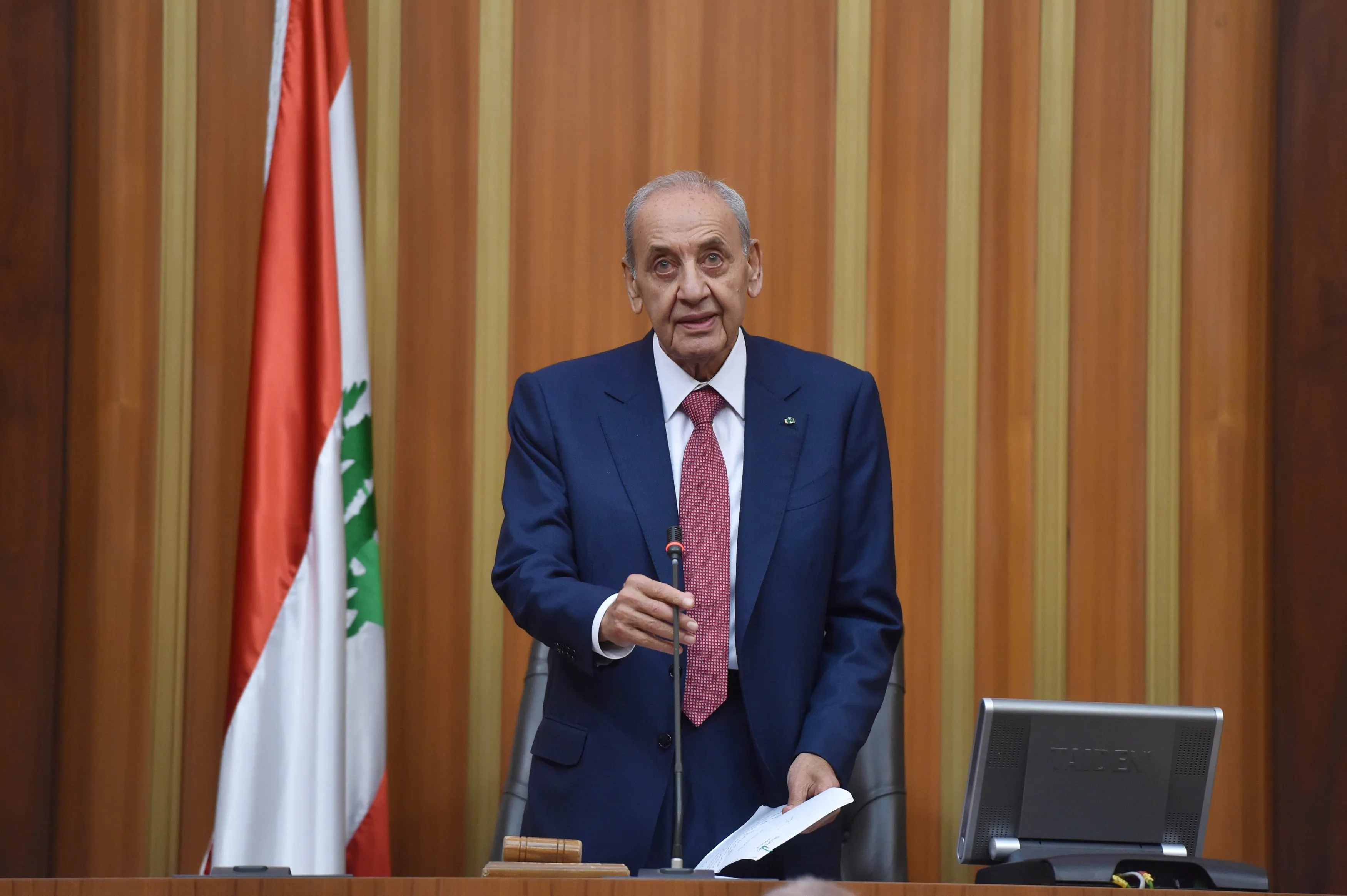 Lebanese Speaker Praises Iraq's Historical Role, Congratulating Al-Zaidi on his 2026 Mission
