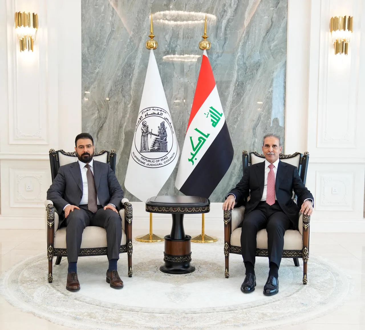 Zidan receives Al-Zaidi stressing necessity finishing ministerial cabinet within specified constitutional timings