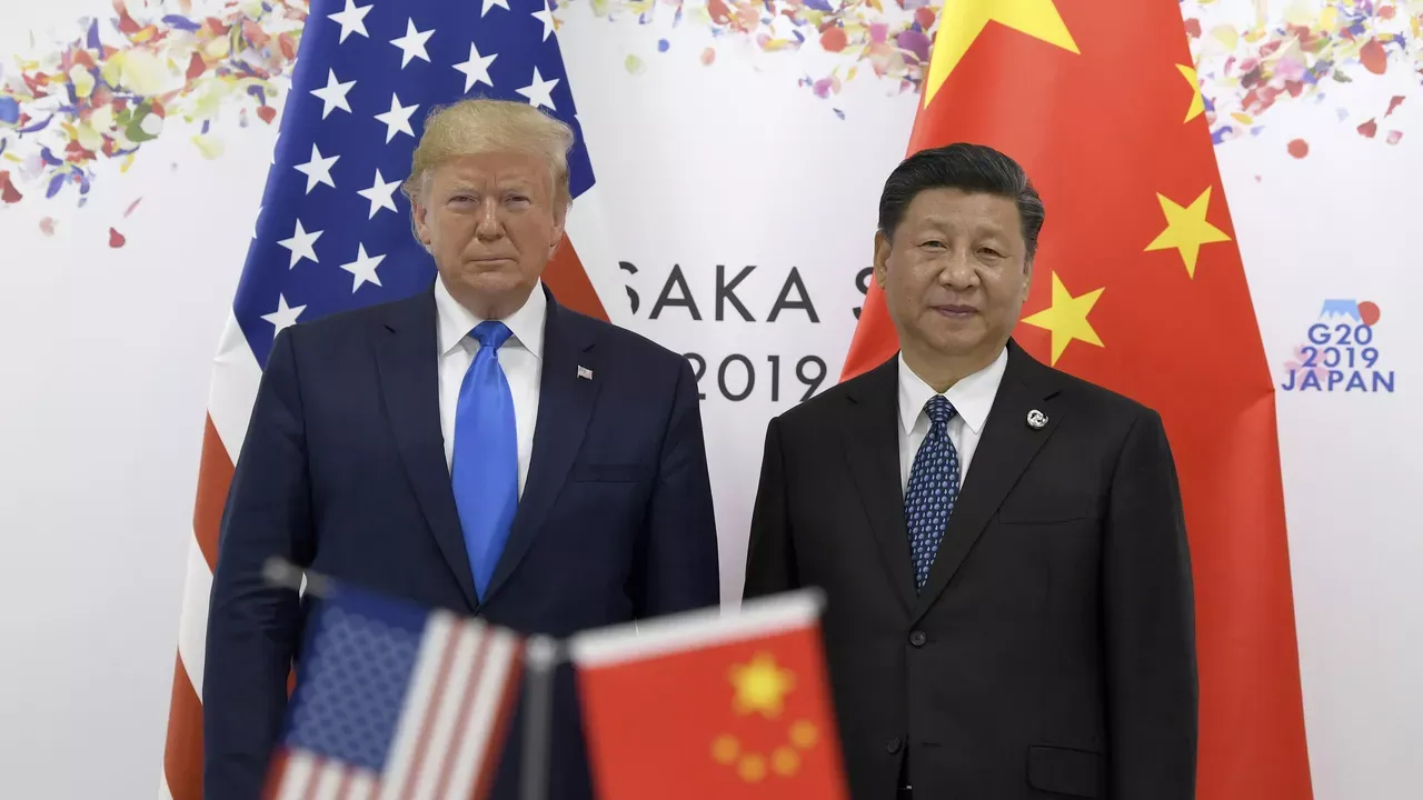 Jinping Trump announce success Beijing talks reaching economic consensus major trade agreements