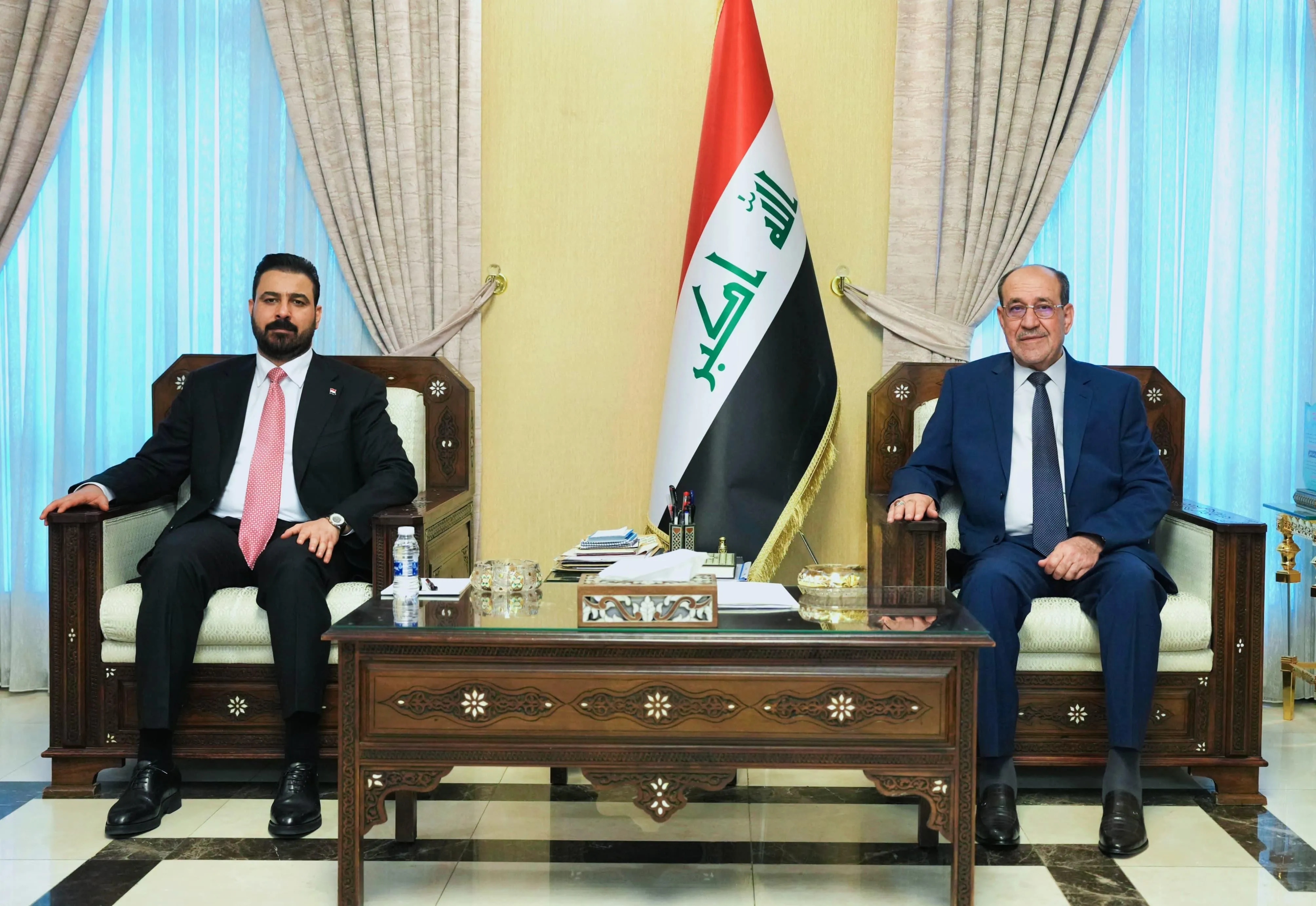 الزيدي والمالكي يدعوان إلى توحيد الجهود لاستكمال تشكيل الحكومة