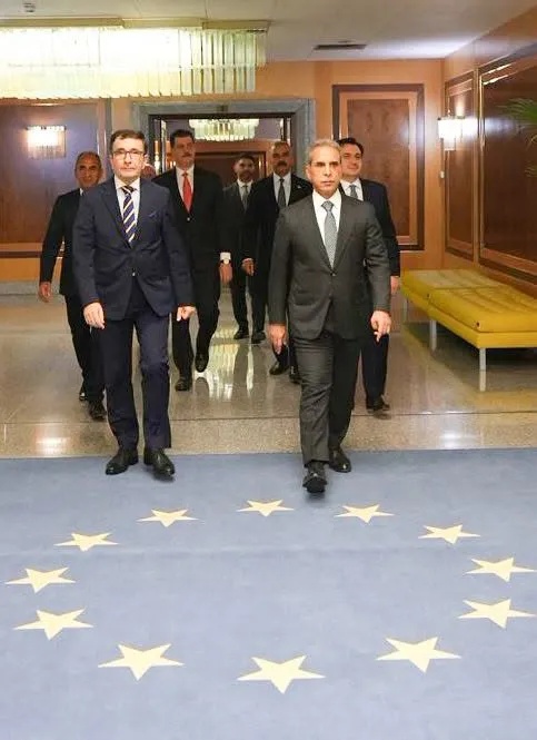 Supreme Judicial Council President Arrives in Rome