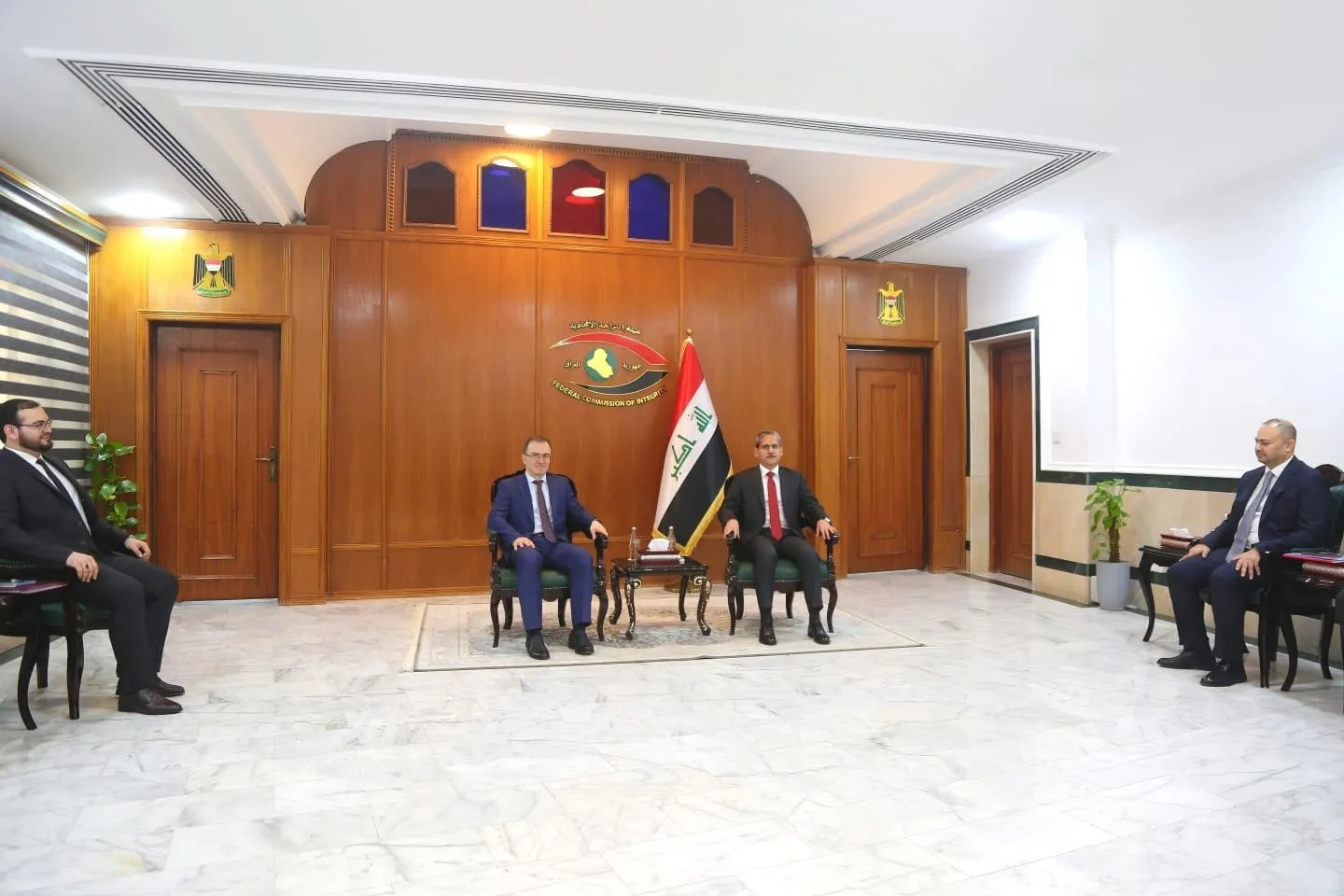 رئيس هيئة النزاهة يؤكد مواصلة جهود صون المال العام