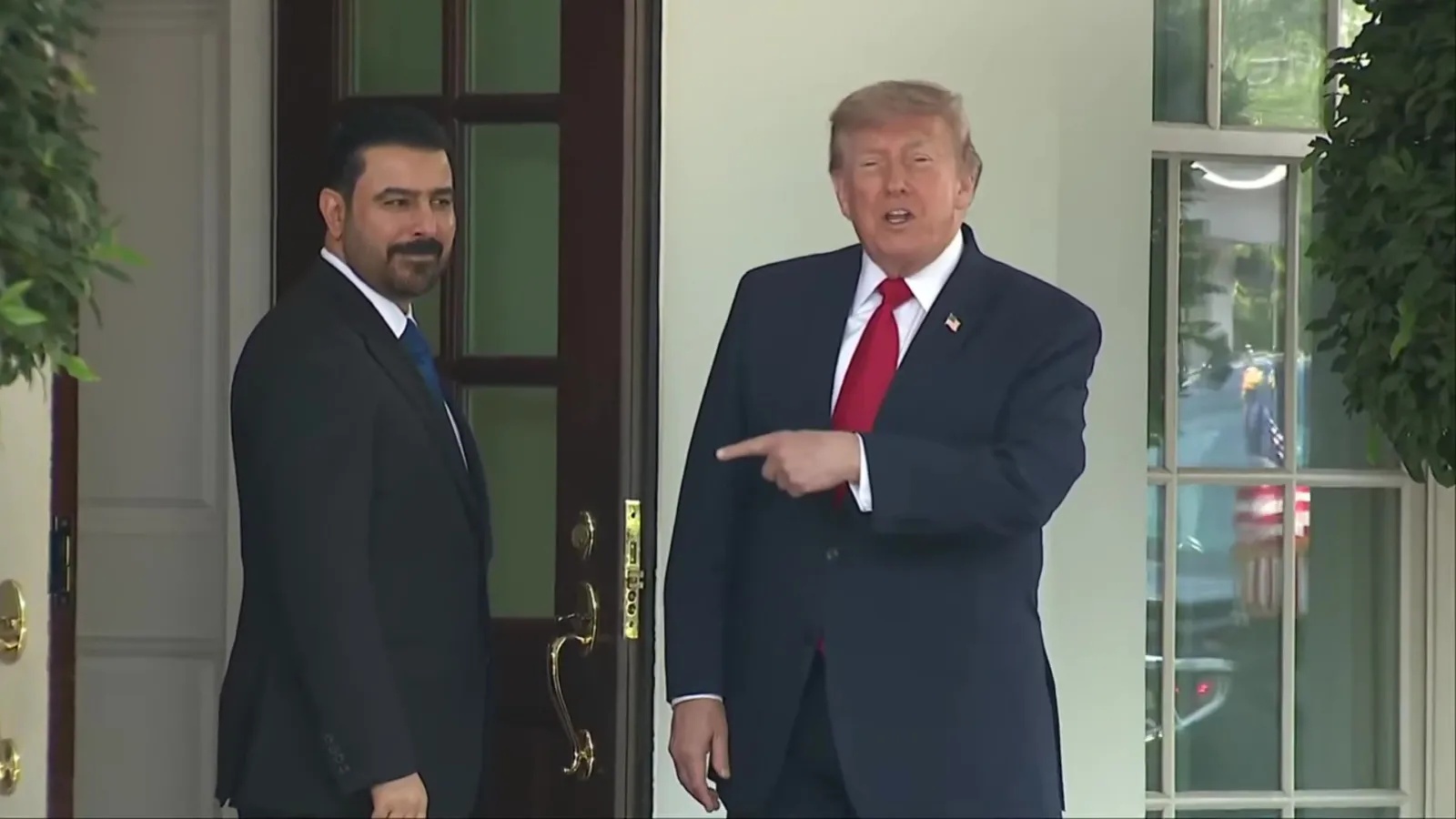 ترامب يرحب برئيس الوزراء الزيدي بالبيت الأبيض مؤكداً محبته للعراق