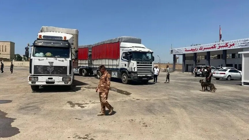 العراق ينسق مع سوريا لنقل الفوسفات براً وتنمية التبادل التجاري