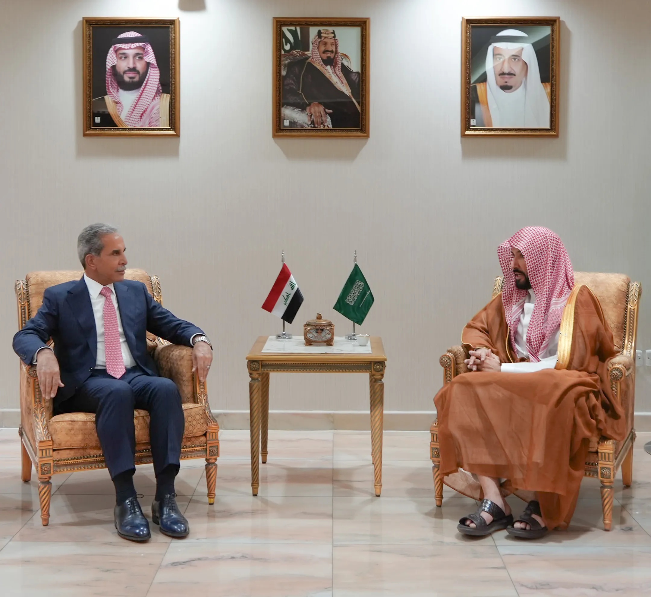 مباحثات رفيعة المستوى بين رئيس مجلس القضاء الأعلى ووزير العدل السعودي لتعزيز التعاون القانوني