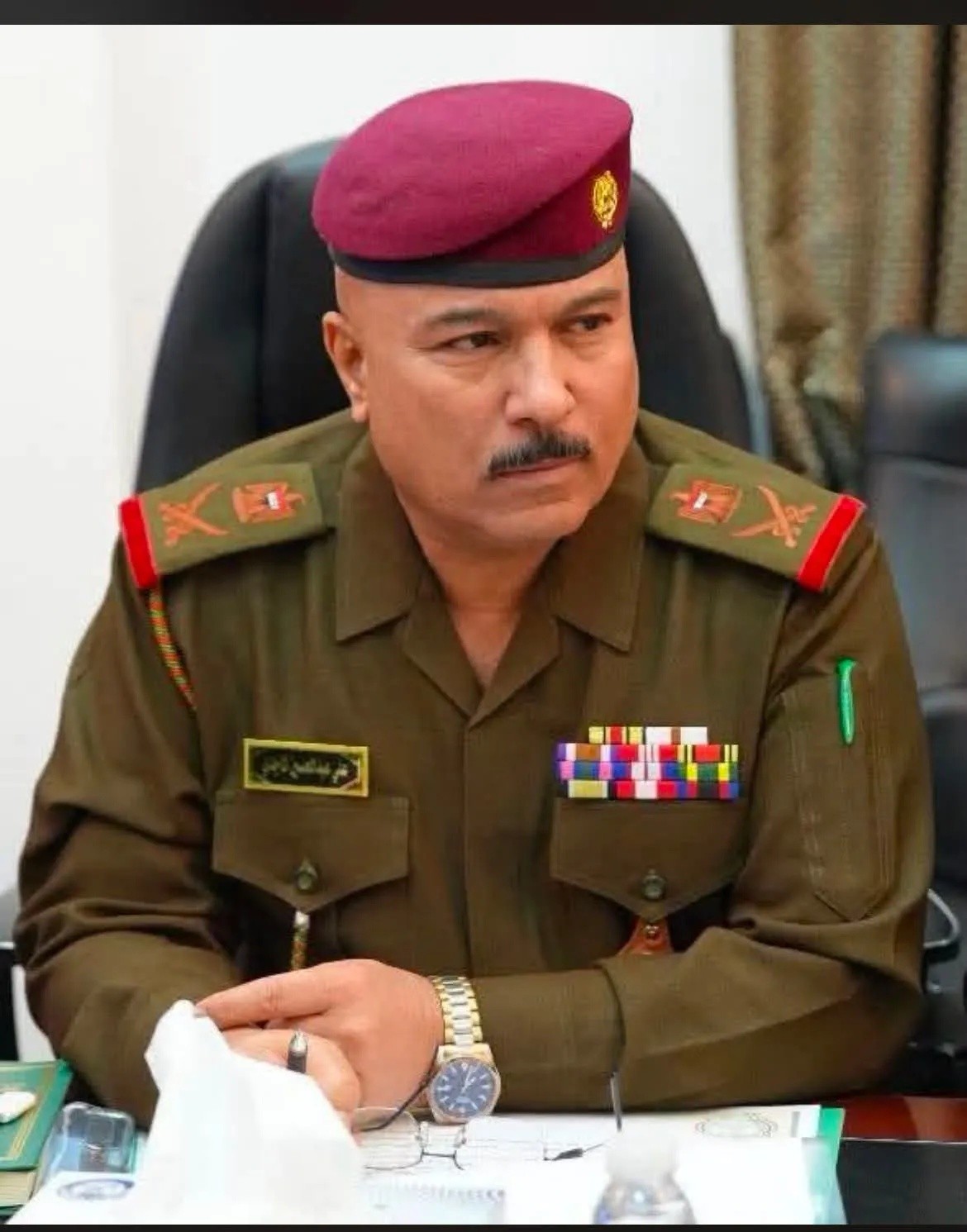تكليف اللواء الركن علي عبد الحسين كاظم قائداً لعمليات ميسان بقرار من رئيس الوزراء