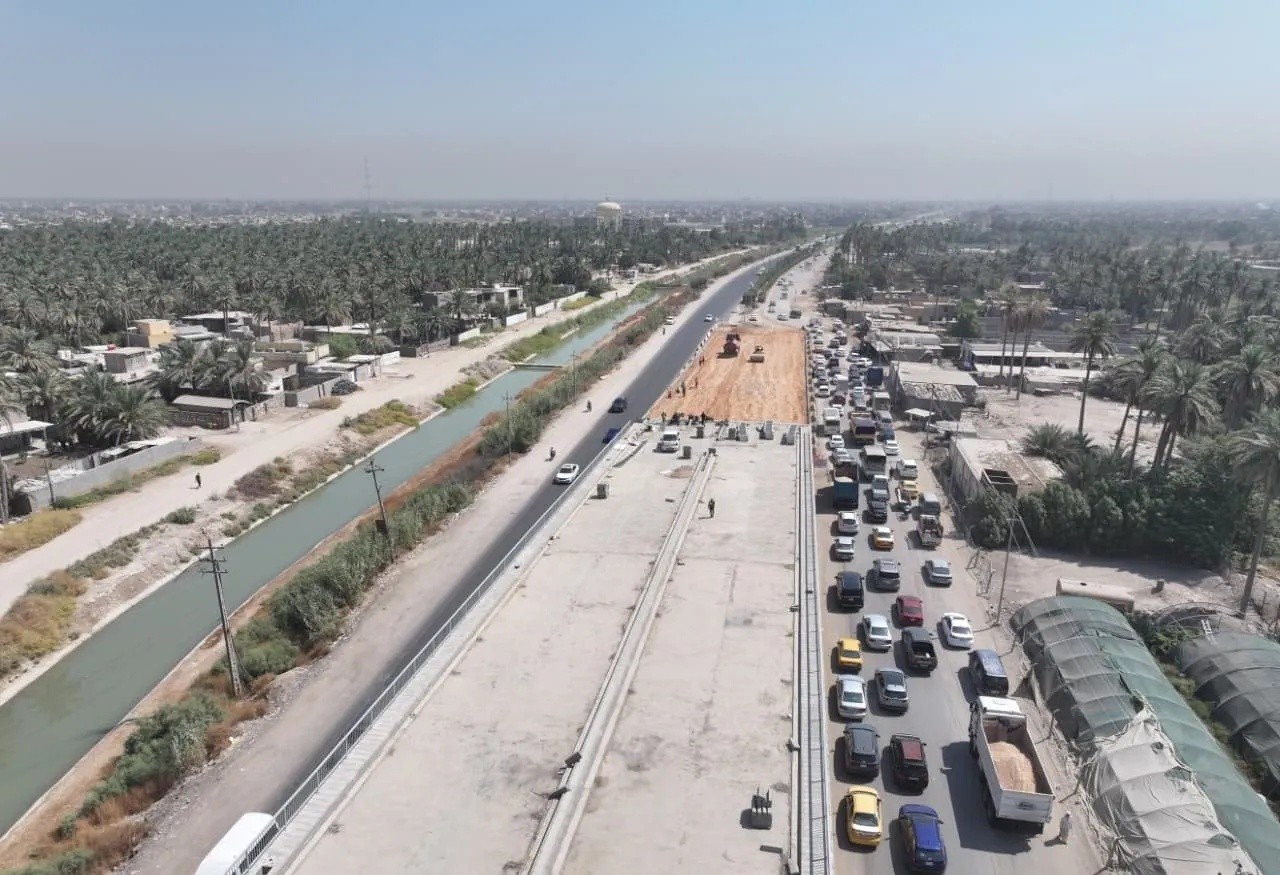 وزارة الإعمار تعلن إنجاز مشروع طريق بغداد-كربلاء الاستراتيجي بنهاية العام