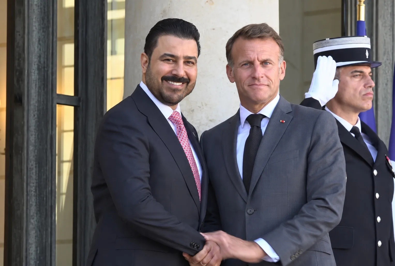 الرئيس الفرنسي يستقبل الزيدي لبحث تعزيز الشراكة الثنائية