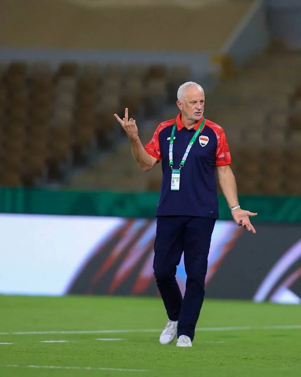 مدرب المنتخب الوطني يثني على أداء فريقه أمام الكويت ويؤكد التركيز