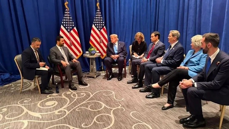 الرئيس ترامب يصف الزيدي بـ "الرائع والصديق" ويؤكد الدعم