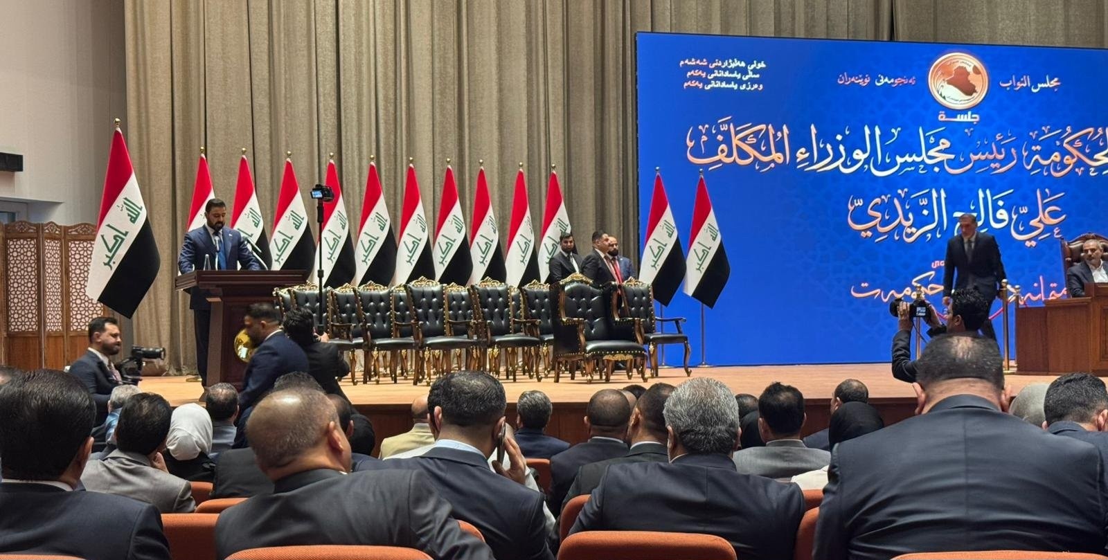 الزيدي يطلب من البرلمان جلسة للخميس للتصويت على النواب والوزارات الشاغرة