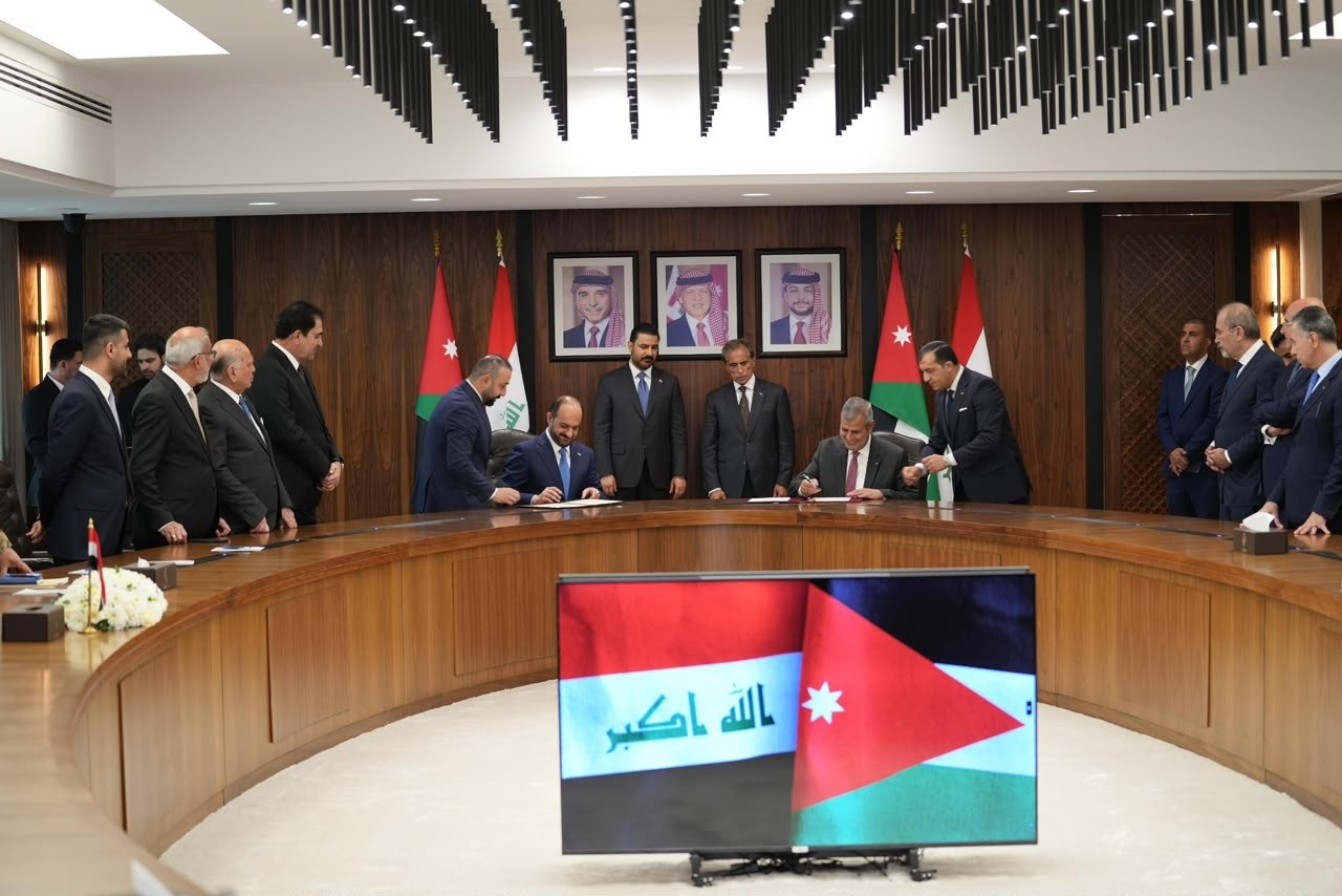 توقيع 9 مذكرات تفاهم بين العراق والأردن لتعزيز التعاون المشترك