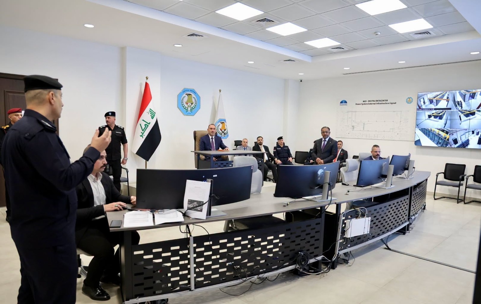 افتتاح منصة مركزية لمتابعة مركبات وزارة الداخلية