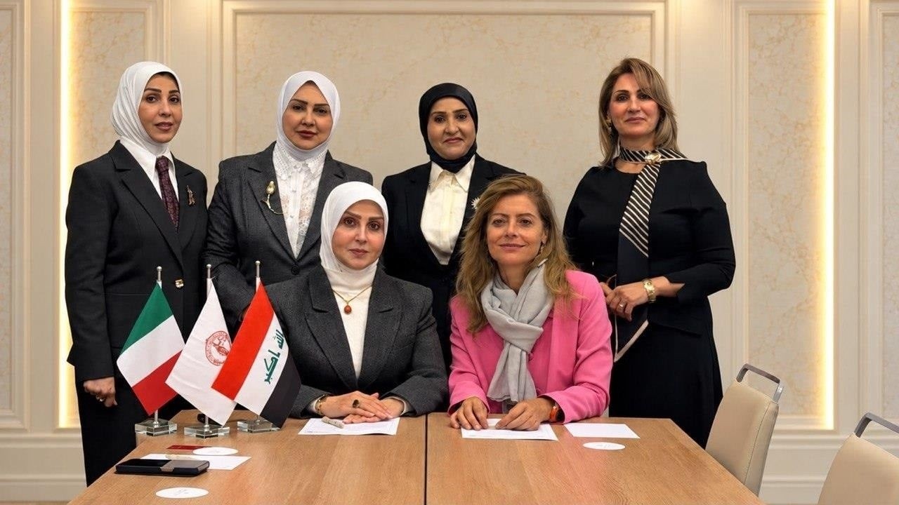 رابطة القاضيات العراقيات توقع اتفاقية تعاون مع شبكة جامعات مختصة بالأطفال في النزاعات