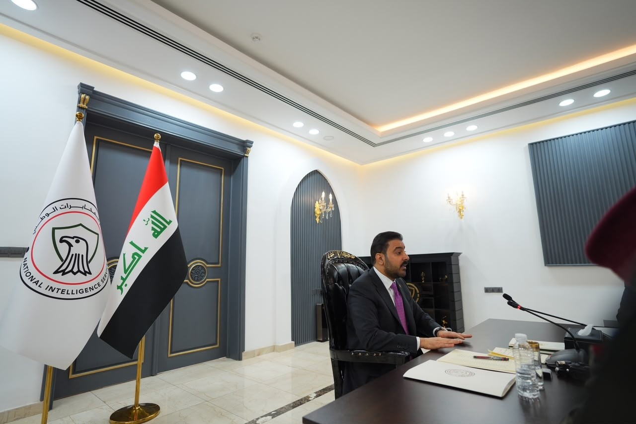 الزيدي يتولى رئاسة جهاز المخابرات الوطني من موقع مباشر